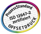 ProzessStandard Offsetdruck; ISO 12647-2 zertiifiziert